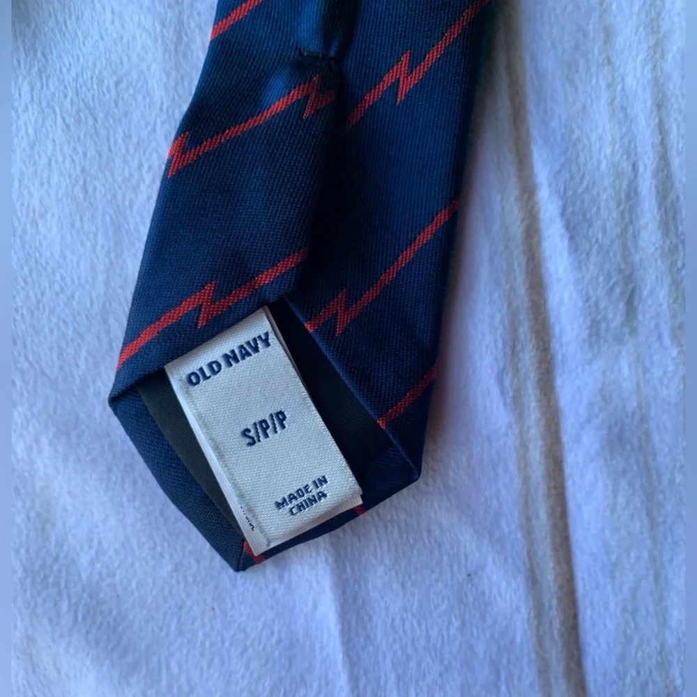 Old Navy Tie Navy Red Size Small